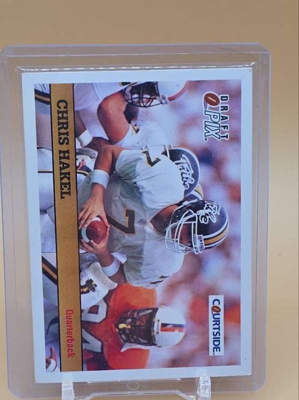 1992 Courtside Draft Pix #57 Chris Hakel Card
